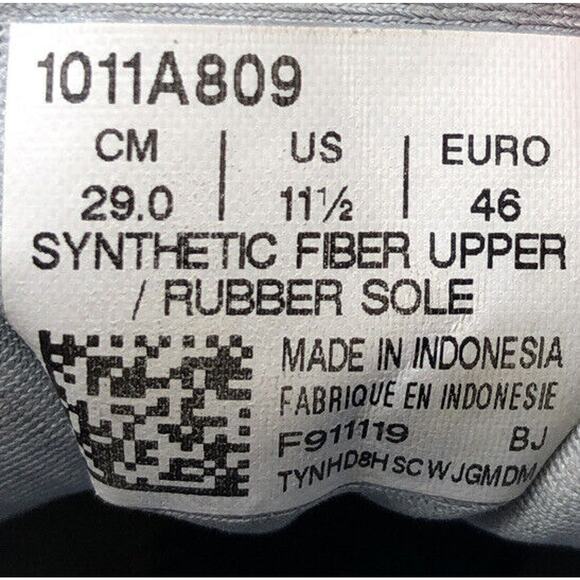 ASICS GEL Cumulus Gray Knit Running Shoes 1011A809 Mens Size 11.5 Fast Ship - Picture 9 of 12